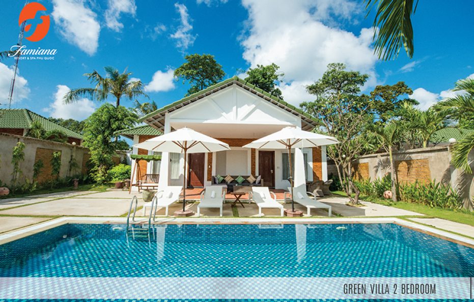 Khu đồi – Biệt thự hồ bơi riêng 02 phòng ngủ hướng đồi (Garden Villa 2BR with Private Pool)