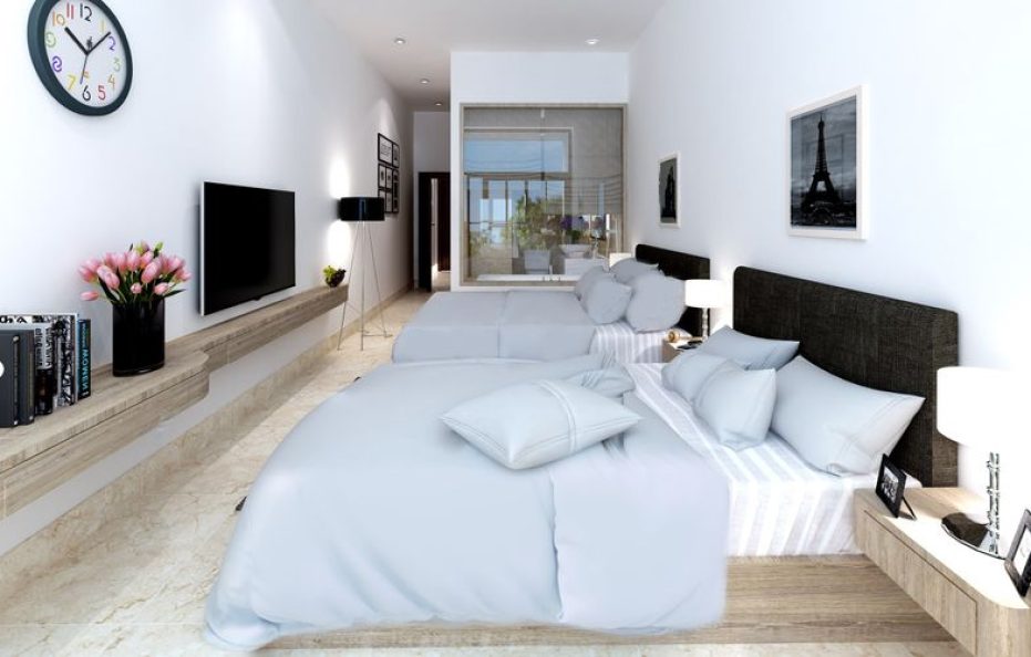 Căn hộ 1 phòng ngủ hướng vườn (1 Bedroom Apartment Garden View)