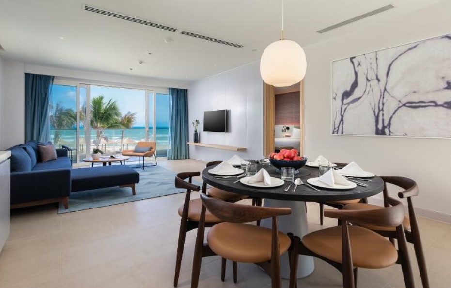 Biệt thự 02 phòng ngủ trước biển có hồ bơi riêng – Tầng trệt (Ocean Front Pool Pavilion 02 Bedrooms Ground Floor)