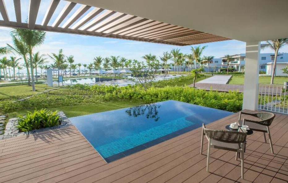 Biệt thự 01 phòng ngủ hướng biển có hồ bơi riêng – Tầng trệt (Ocean View Pool Pavilion 01 Bedroom Ground Floor)