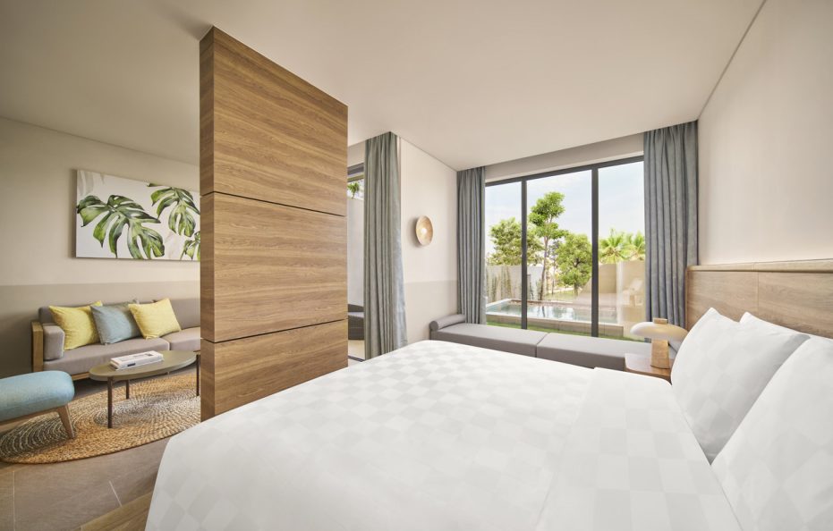 Căn Hộ 1 phòng ngủ Hồ Bơi Riêng (1 Bedroom Balcony Residences Garden Pool)
